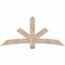 Ekena Millwork Alberta Smooth Timber Gable Bracket, Douglas Fir, 72"W x 33"H x 3 1/2"D x 5 1/2"F, 11/12 Pitch GBW072X33X0406ALB00SDF - alternate 1